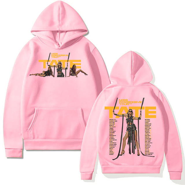 Tate McRae Miss Possessive Tour  Hoodie Men Women Clothe