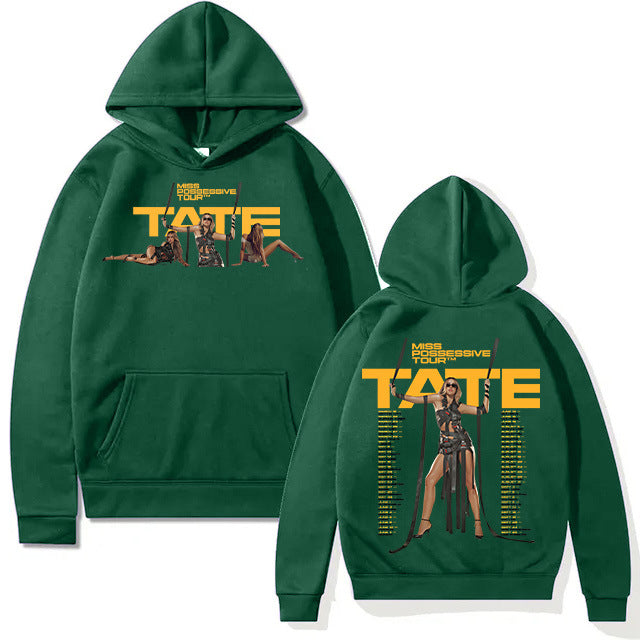 Tate McRae Miss Possessive Tour  Hoodie Men Women Clothe
